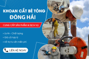 Bảng báo giá khoan cắt bê tông TP HCM & Toàn Quốc
